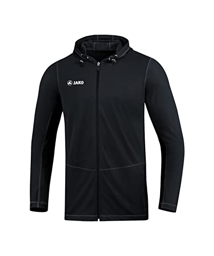 JAKO Herren Kapuzenjacke Run 2.0, schwarz, S, 6875 JAKO Herren Kapuzenjacke Run 2.0, schwarz, S, 6875 von JAKO