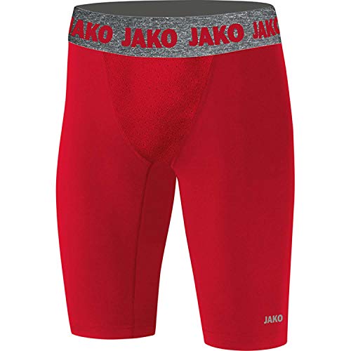 JAKO Herren Short Tights Compression 2.0, Sportrot, L JAKO Herren Short Tights Compression 2.0, Sportrot, L von JAKO