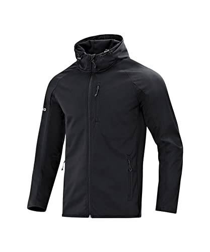 Jako Herren Softshell-Jacken Softshelljacke Light, Schwarz, 3XL, 7605 von JAKO