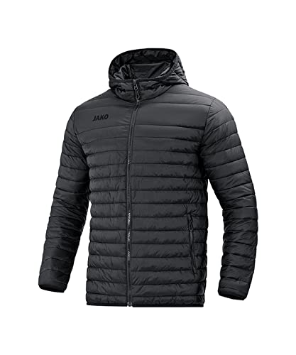 JAKO Herren Sonstige Jacke Steppjacke, schwarz, XL, 7204 von JAKO