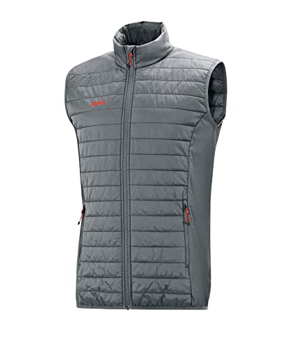 JAKO Herren Quiltet vest Premium Sonstige Jacke, steingrau, M EU JAKO Herren Quiltet vest Premium Sonstige Jacke, steingrau, M EU von JAKO