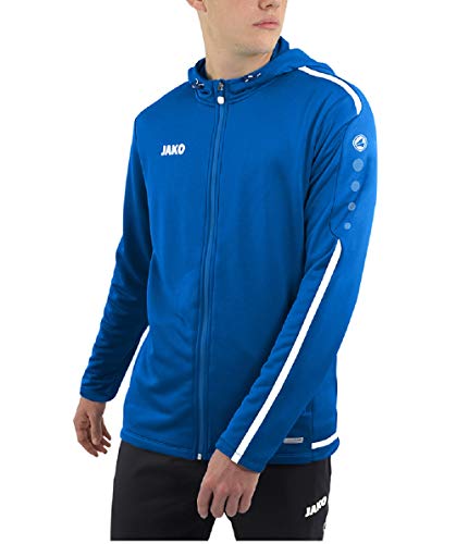 JAKO Herren Kapuzenjacke Striker 2.0, royal/weiß, S, 6819 JAKO Herren Kapuzenjacke Striker 2.0, royal/weiß, S, 6819 von JAKO