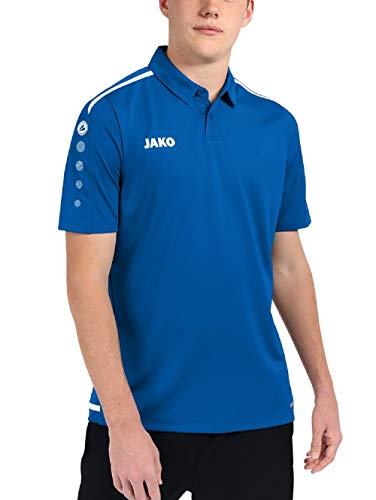 JAKO Herren Polo Striker 2.0, royal/weiß, 4XL, 6319 von JAKO