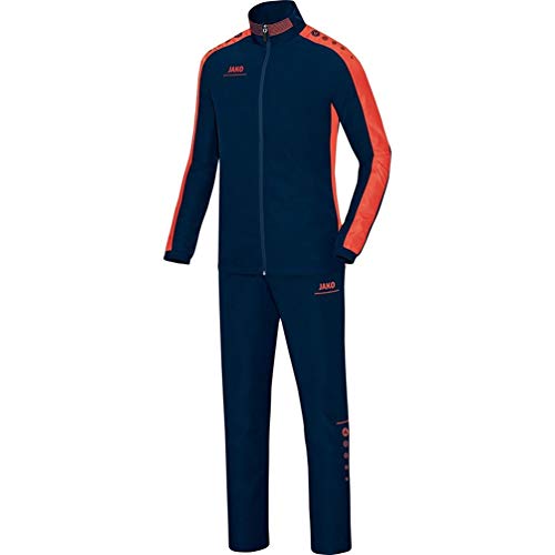 JAKO Herren Striker Präsentationsanzug, Nightblue/Flame, S JAKO Herren Striker Präsentationsanzug, Nightblue/Flame, S von JAKO
