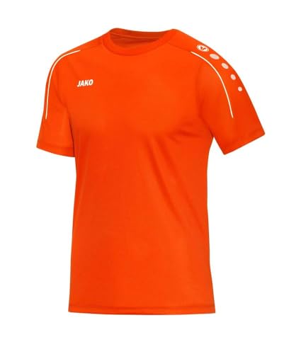 JAKO Herren T-shirts T-Shirt Classico, neonorange, S, 6150 JAKO Herren T-shirts T-Shirt Classico, neonorange, S, 6150 von JAKO