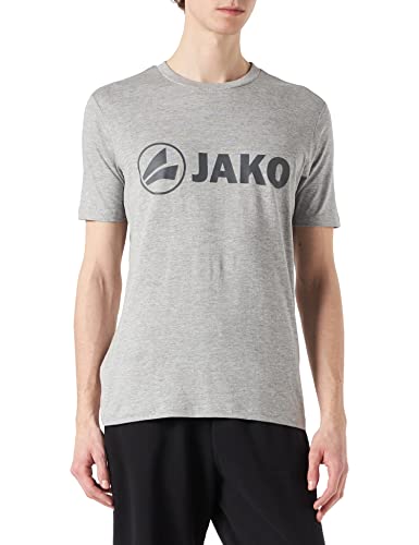 JAKO Herren T-Shirt Promo, Hellgrau-Meliert, XL von JAKO