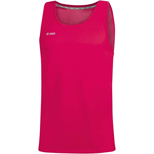 JAKO Herren Tanktop Run 2.0, pink, S, 6075 von JAKO