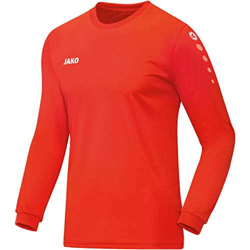 JAKO Herren Team La Jersey Kinder Trikot, Flame, 152 EU von JAKO