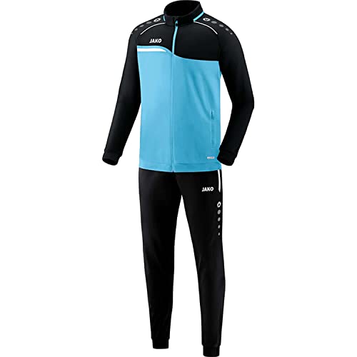 JAKO Herren Trainingsanzug Polyester Competition 2.0, aqua/schwarz, L, M9118 JAKO Herren Trainingsanzug Polyester Competition 2.0, aqua/schwarz, L, M9118 von JAKO