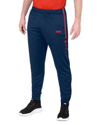 JAKO Herren Active Trainingshose, Navy/Flame, S EU JAKO Herren Active Trainingshose, Navy/Flame, S EU von JAKO
