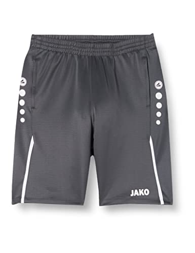 JAKO Herren Trainingsshorts Challenge, Anthra Light/Weiß, XXL von JAKO