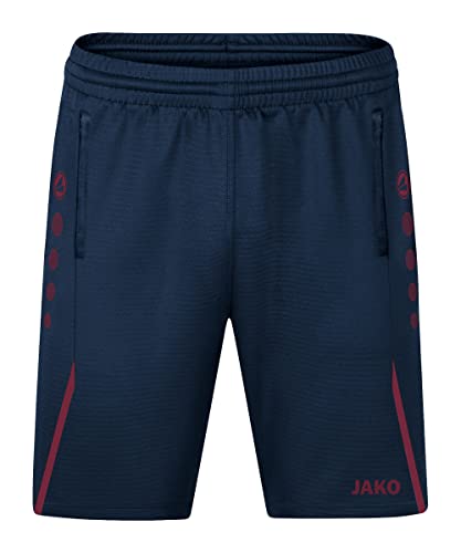JAKO Herren Trainingsshorts Challenge, Marine/Maroon, S JAKO Herren Trainingsshorts Challenge, Marine/Maroon, S von JAKO
