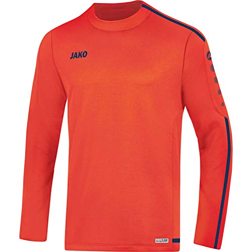 JAKO Herren Trainingstrikot Striker 2.0, flame/navy, M, 8819 von JAKO