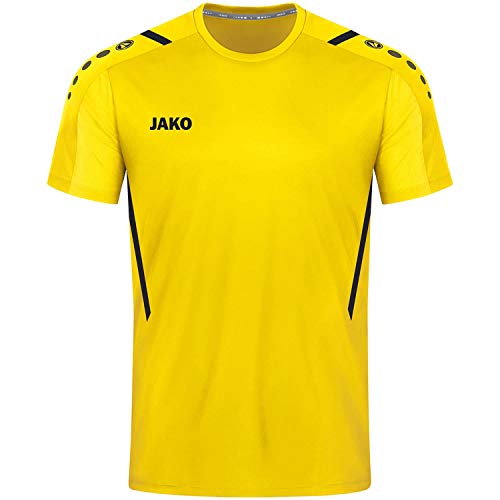 JAKO Herren Trikot Challenge (Kurzarm), Citro/Schwarz, S von JAKO