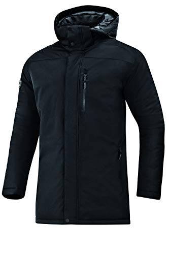 JAKO Herren Sonstige Jacke Winterparka, schwarz, M, 7206 von JAKO