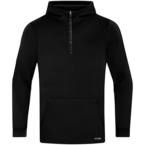 JAKO Herren Zip Hoodie Pro Casual, Schwarz, S von JAKO