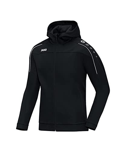 JAKO Herren met capuchon Kapuzenjacke Classico, Schwarz, 128 EU von JAKO