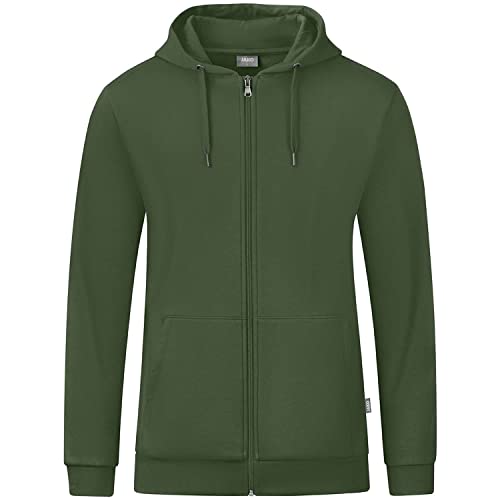 Jako Men Basic-/Kapuzen-Jacke Kapuzenjacke Organic, Oliv, C6820-240, 4XL Jako Men Basic-/Kapuzen-Jacke Kapuzenjacke Organic, Oliv, C6820-240, 4XL von JAKO