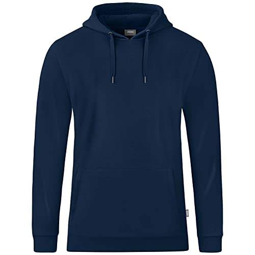 JAKO Men Hoodies Kapuzensweat Organic, Marine, C6720-900, S von JAKO