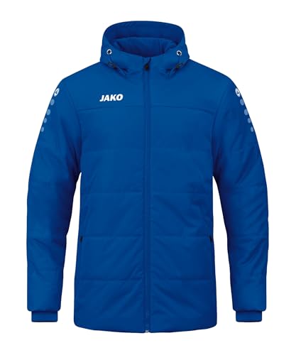 JAKO Unisex Kinder Team Mit Kapuze Coachjacke, Royal, 140 EU JAKO Unisex Kinder Team Mit Kapuze Coachjacke, Royal, 140 EU von JAKO