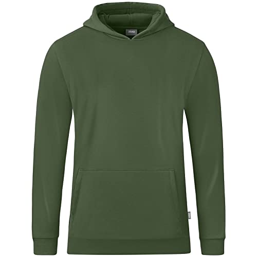 JAKO Kids Hoodies Kapuzensweat Organic, Oliv, C6720-240, 128 von JAKO