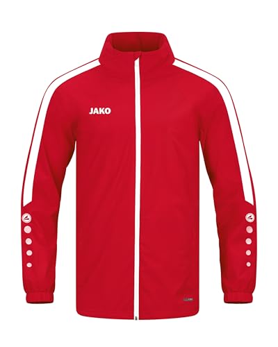 JAKO Kinder Allwetterjacke Power, Rot, 152 von JAKO