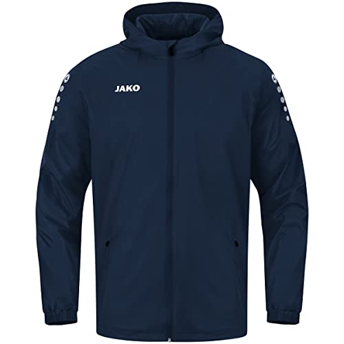 JAKO Kinder Allwetterjacke Team 2.0, Marine, 128 von JAKO