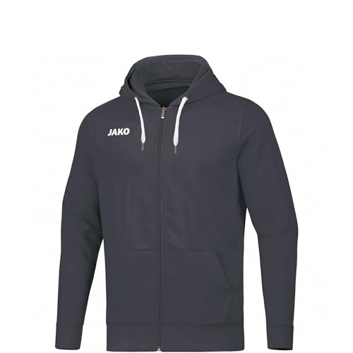 Jako Kinder Kapuzenjacke Base, anthrazit, 164, 6865 von JAKO