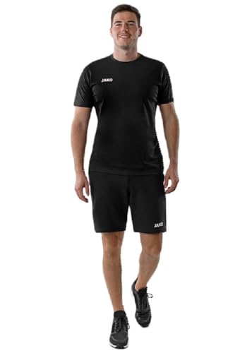 JAKO Unisex Kinder Teamline Base T-Shirt, Schwarz, 128 EU JAKO Unisex Kinder Teamline Base T-Shirt, Schwarz, 128 EU von JAKO