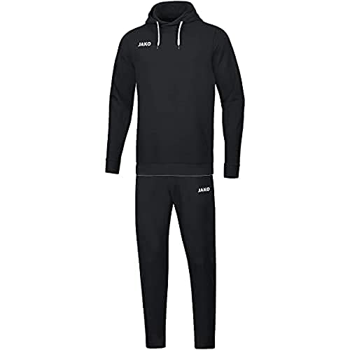 JAKO Kinder Base med hætte sved Jogginganzug, Schwarz, 152 EU JAKO Kinder Base med hætte sved Jogginganzug, Schwarz, 152 EU von JAKO