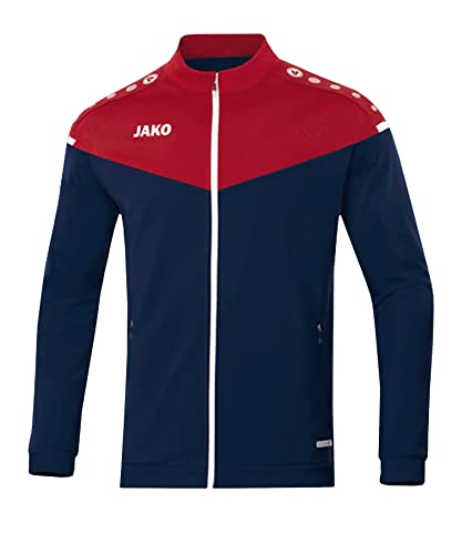 JAKO Kinder Polyesterjacke Champ 2.0, marine/chili rot, 116, 9320 JAKO Kinder Polyesterjacke Champ 2.0, marine/chili rot, 116, 9320 von JAKO