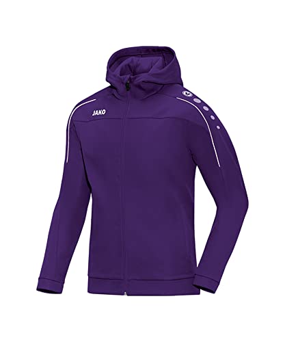 JAKO Kinder Classico Kapuzenjacke, Violett, 152 EU von JAKO