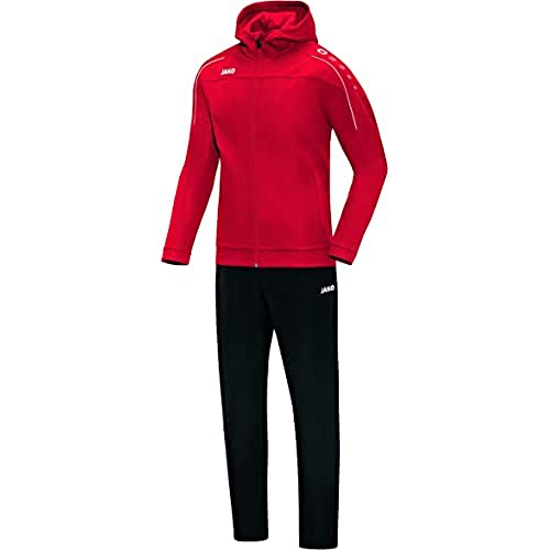 JAKO Kinder Präsentationsanzug Classico mit Kapuze, rot, 152, M9650 JAKO Kinder Präsentationsanzug Classico mit Kapuze, rot, 152, M9650 von JAKO