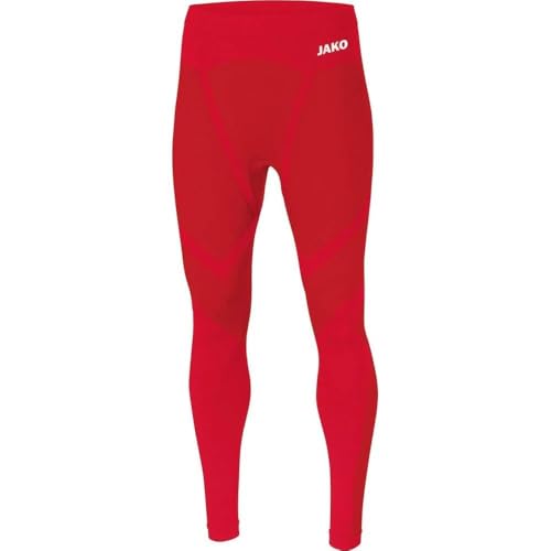 JAKO Unisex Kinder Komfort 2.0 Long Tight, Sportrot, 3XS EU von JAKO