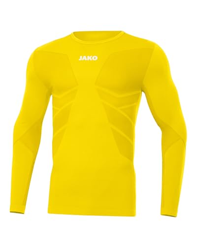 JAKO Unisex Kinder Comfort 2.0 Longsleeve, Citro, 3XS EU JAKO Unisex Kinder Comfort 2.0 Longsleeve, Citro, 3XS EU von JAKO