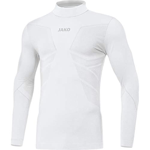 JAKO Unisex Kinder Comfort 2.0 coltrui Kinder Rollkragen, Weiß, 9-11 Jahre EU von JAKO