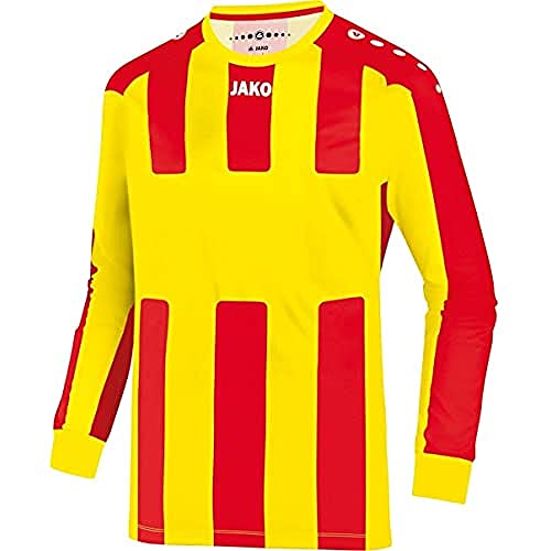 JAKO Kinder Fußballtrikots LA Trikot Milan, Citro/Rot, 116, 4343 JAKO Kinder Fußballtrikots LA Trikot Milan, Citro/Rot, 116, 4343 von JAKO