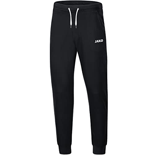JAKO Kinder Jogginghose Base mit Bündchen, Schwarz, 140 JAKO Kinder Jogginghose Base mit Bündchen, Schwarz, 140 von JAKO