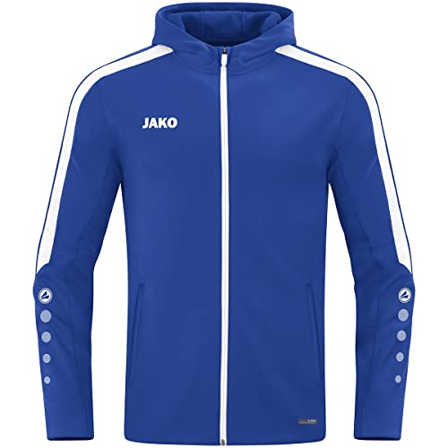 JAKO Kinder Kapuzenjacke Power, Royal, 128 von JAKO