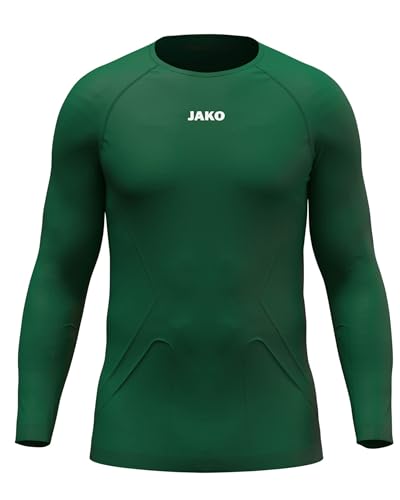 JAKO Kinder Longsleeve-Shirt Lightweight, dunkelgrün, XS JAKO Kinder Longsleeve-Shirt Lightweight, dunkelgrün, XS von JAKO