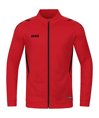 JAKO Kinder Polyesterjacke Challenge, Rot/Schwarz, 128 JAKO Kinder Polyesterjacke Challenge, Rot/Schwarz, 128 von JAKO
