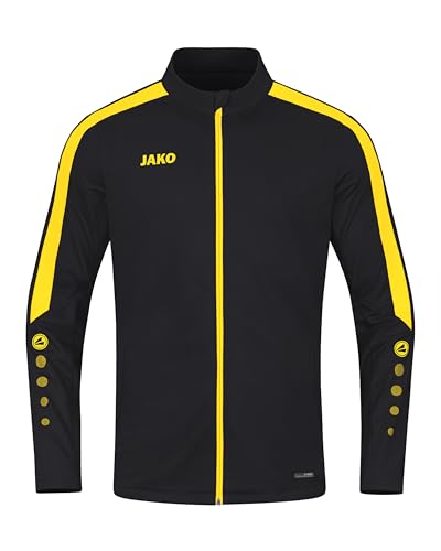 JAKO Kinder Polyesterjacke Power, Schwarz/Citro, 164 JAKO Kinder Polyesterjacke Power, Schwarz/Citro, 164 von JAKO