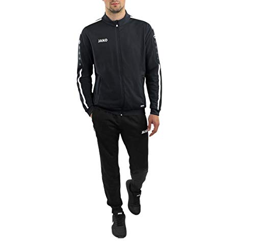 JAKO Kinder Striker 2.0 Trainingsanzug Polyester, Schwarz/Weiß, 128 EU JAKO Kinder Striker 2.0 Trainingsanzug Polyester, Schwarz/Weiß, 128 EU von JAKO