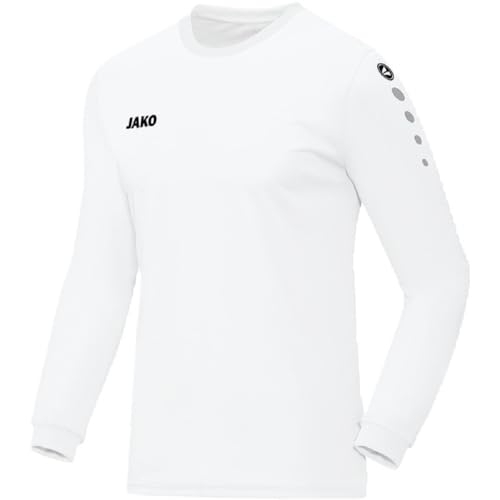 JAKO Unisex Kinder Team La Trikot, Weiß, 152 EU JAKO Unisex Kinder Team La Trikot, Weiß, 152 EU von JAKO