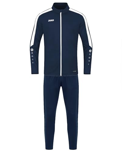 JAKO Kinder Trainingsanzug Polyester Power, Marine, 164 JAKO Kinder Trainingsanzug Polyester Power, Marine, 164 von JAKO