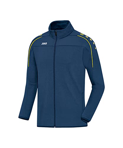 JAKO Kinder Trainingsjacke Classico mit Durchgehendem Rv, nightblue/citro, 140, 8750 JAKO Kinder Trainingsjacke Classico mit Durchgehendem Rv, nightblue/citro, 140, 8750 von JAKO