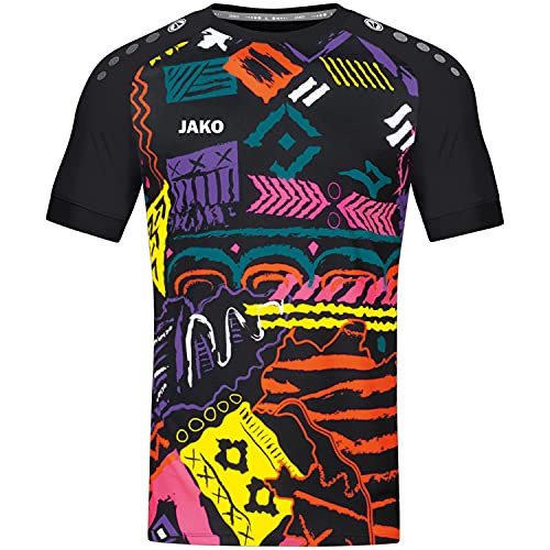 JAKO Unisex Kinder Tropicana (Kurzarm) Fußballtrikot KA, Retro, 152 EU von JAKO