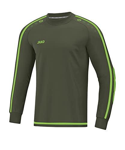 JAKO Kinder Tw-trikot Striker 2.0, khaki/neongrün, 116, 8905 JAKO Kinder Tw-trikot Striker 2.0, khaki/neongrün, 116, 8905 von JAKO
