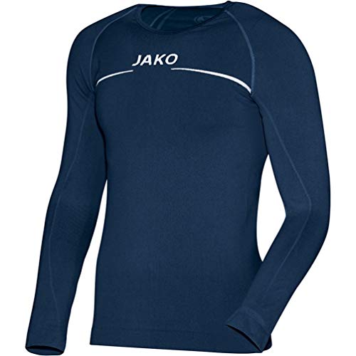 JAKO Longsleeve Comfort - Herren Langarmshirt,blau (marine), XXL von JAKO