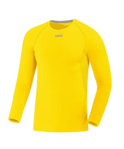 JAKO Longsleeve Compression 2.0, Größe:XS, Farbe:Citro von JAKO